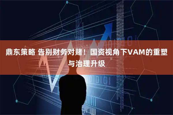 鼎东策略 告别财务对赌！国资视角下VAM的重塑与治理升级